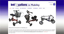 Desktop Screenshot of innovationsinmobility.com